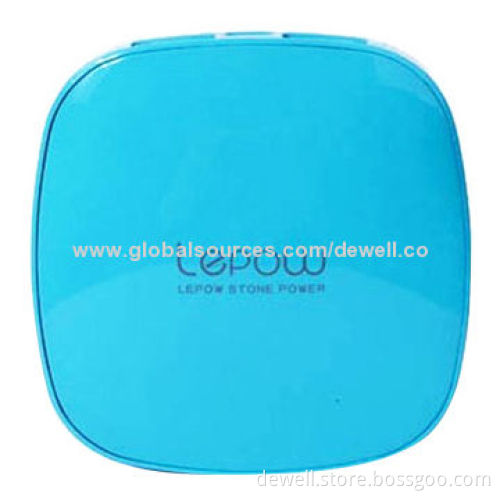 Professional Colorful Design 2,400/4,000mAh Mobile Power Charger for Women with 5V/1A Input
